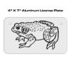 4 X 7 Aluminum License Plate  Thumbnail