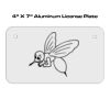 4 X 7 Aluminum License Plate  Thumbnail