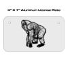 4 X 7 Aluminum License Plate  Thumbnail