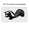 4 X 7 Aluminum License Plate  Thumbnail
