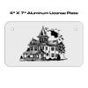 4 X 7 Aluminum License Plate  Thumbnail