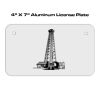 4 X 7 Aluminum License Plate  Thumbnail