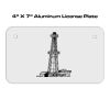 4 X 7 Aluminum License Plate  Thumbnail