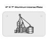 4 X 7 Aluminum License Plate  Thumbnail
