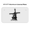 4 X 7 Aluminum License Plate  Thumbnail