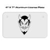 4 X 7 Aluminum License Plate  Thumbnail