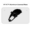 4 X 7 Aluminum License Plate  Thumbnail