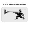 4 X 7 Aluminum License Plate  Thumbnail