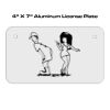 4 X 7 Aluminum License Plate  Thumbnail