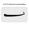 4 X 7 Aluminum License Plate  Thumbnail