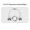 4 X 7 Aluminum License Plate  Thumbnail