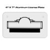 4 X 7 Aluminum License Plate  Thumbnail