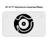 4 X 7 Aluminum License Plate  Thumbnail