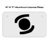 4 X 7 Aluminum License Plate  Thumbnail