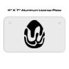 4 X 7 Aluminum License Plate  Thumbnail