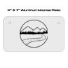 4 X 7 Aluminum License Plate  Thumbnail