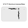 4 X 7 Aluminum License Plate  Thumbnail