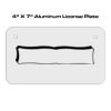 4 X 7 Aluminum License Plate  Thumbnail