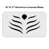 4 X 7 Aluminum License Plate  Thumbnail