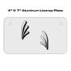 4 X 7 Aluminum License Plate  Thumbnail