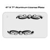 4 X 7 Aluminum License Plate  Thumbnail