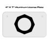 4 X 7 Aluminum License Plate  Thumbnail