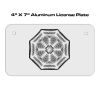 4 X 7 Aluminum License Plate  Thumbnail