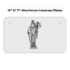 4 X 7 Aluminum License Plate  Thumbnail
