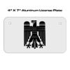 4 X 7 Aluminum License Plate  Thumbnail