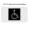4 X 7 Aluminum License Plate  Thumbnail