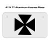 4 X 7 Aluminum License Plate  Thumbnail