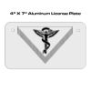 4 X 7 Aluminum License Plate  Thumbnail