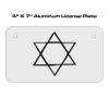 4 X 7 Aluminum License Plate  Thumbnail