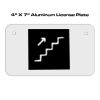 4 X 7 Aluminum License Plate  Thumbnail