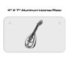 4 X 7 Aluminum License Plate  Thumbnail