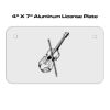 4 X 7 Aluminum License Plate  Thumbnail