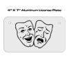 4 X 7 Aluminum License Plate  Thumbnail