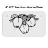 4 X 7 Aluminum License Plate  Thumbnail