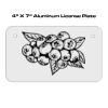 4 X 7 Aluminum License Plate  Thumbnail