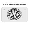 4 X 7 Aluminum License Plate  Thumbnail