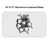 4 X 7 Aluminum License Plate  Thumbnail