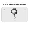 4 X 7 Aluminum License Plate  Thumbnail