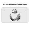 4 X 7 Aluminum License Plate  Thumbnail