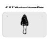4 X 7 Aluminum License Plate  Thumbnail
