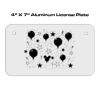 4 X 7 Aluminum License Plate  Thumbnail