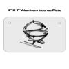 4 X 7 Aluminum License Plate  Thumbnail