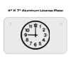 4 X 7 Aluminum License Plate  Thumbnail