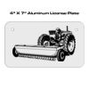4 X 7 Aluminum License Plate  Thumbnail