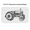 4 X 7 Aluminum License Plate  Thumbnail
