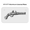 4 X 7 Aluminum License Plate  Thumbnail
